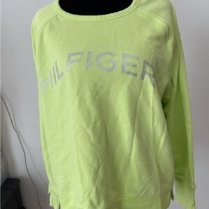 Tommy Hilfiger Neon Green Sport Sweatshirt